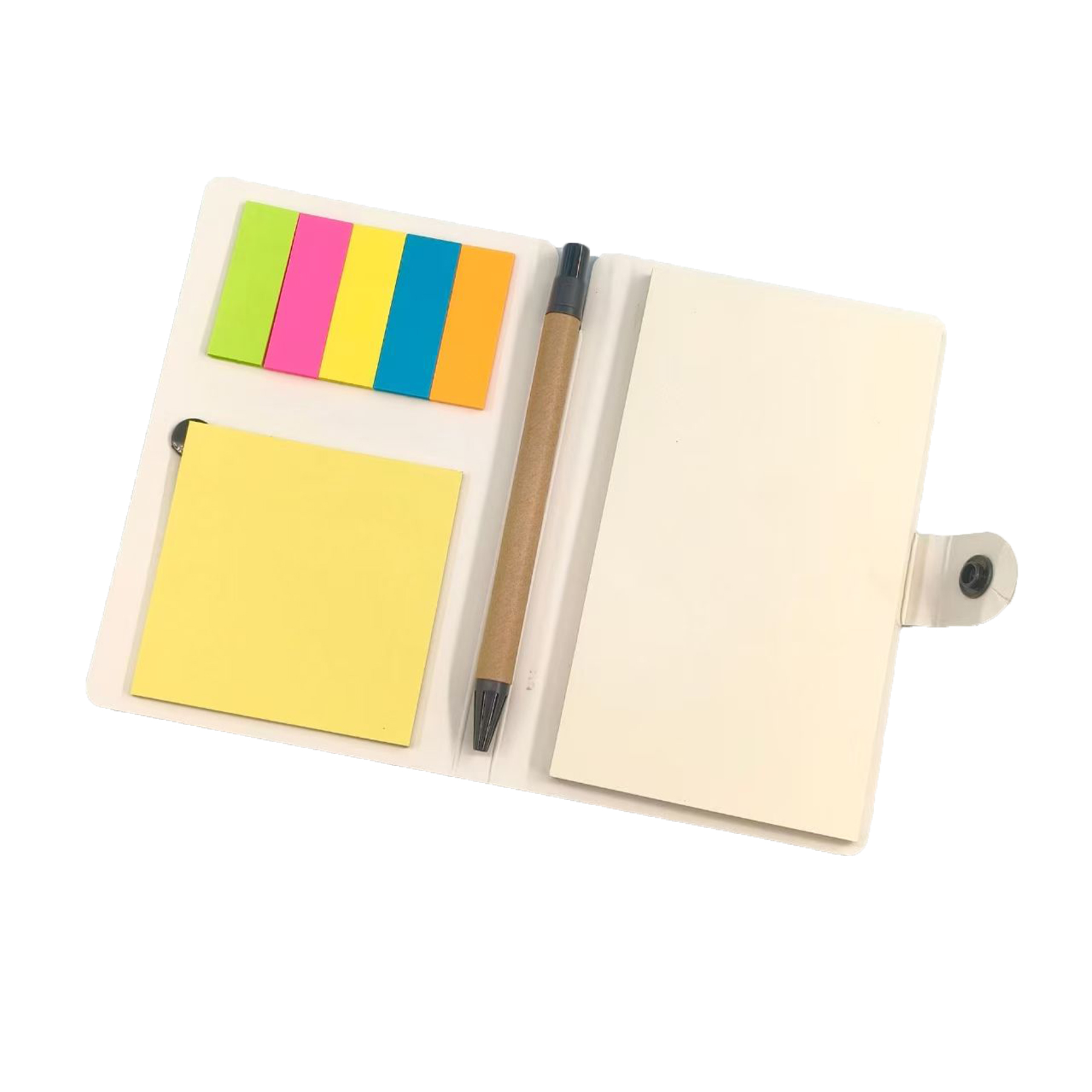 Pocket Notebook with Sticky Note
and Ballpoint Pen 3