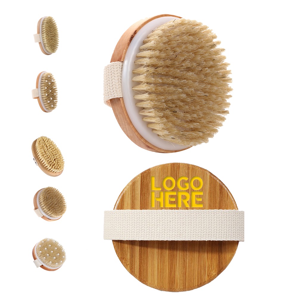 Short Wooden Bath Brush 2