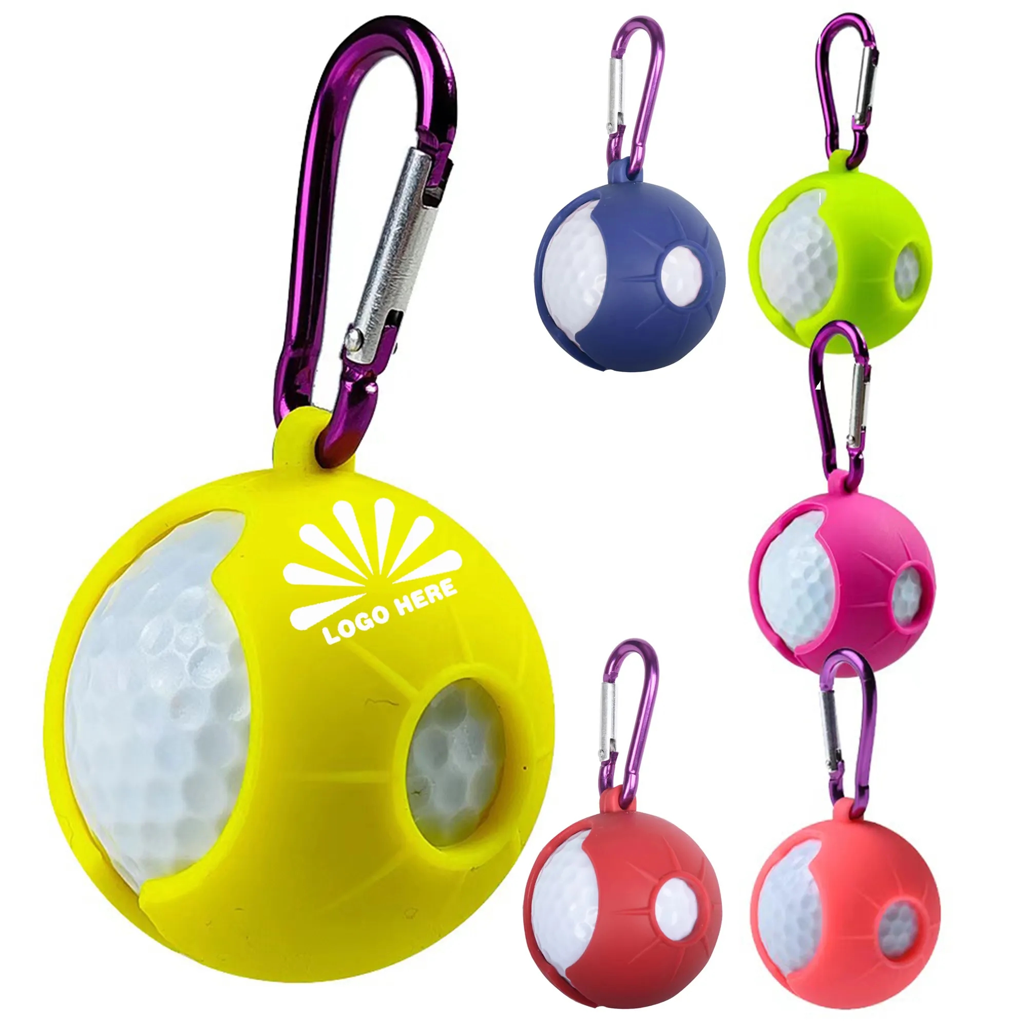 Golf Silicone Ball Cover Can Be Customized With Logo 2