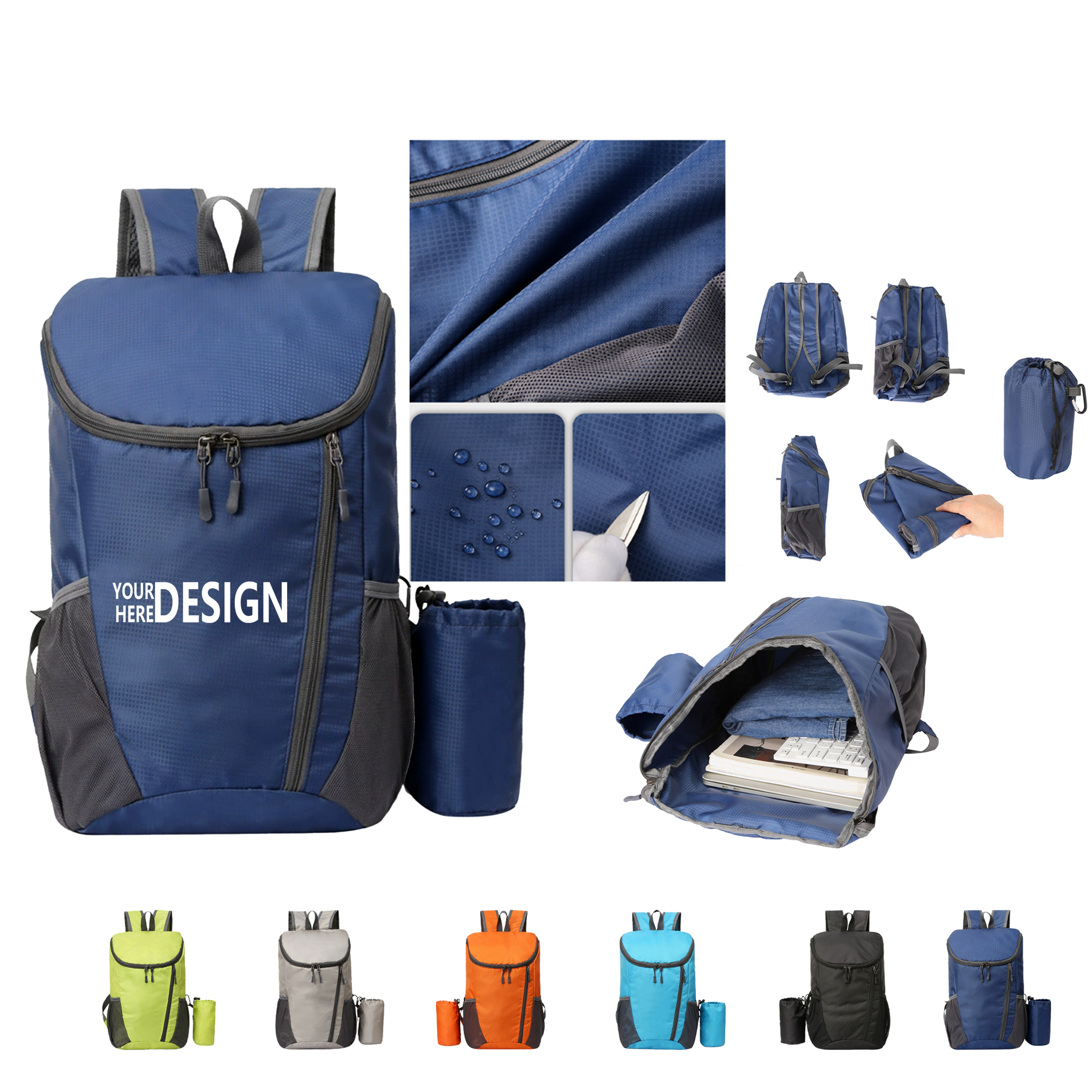 Polyester Foldable Backpack 2