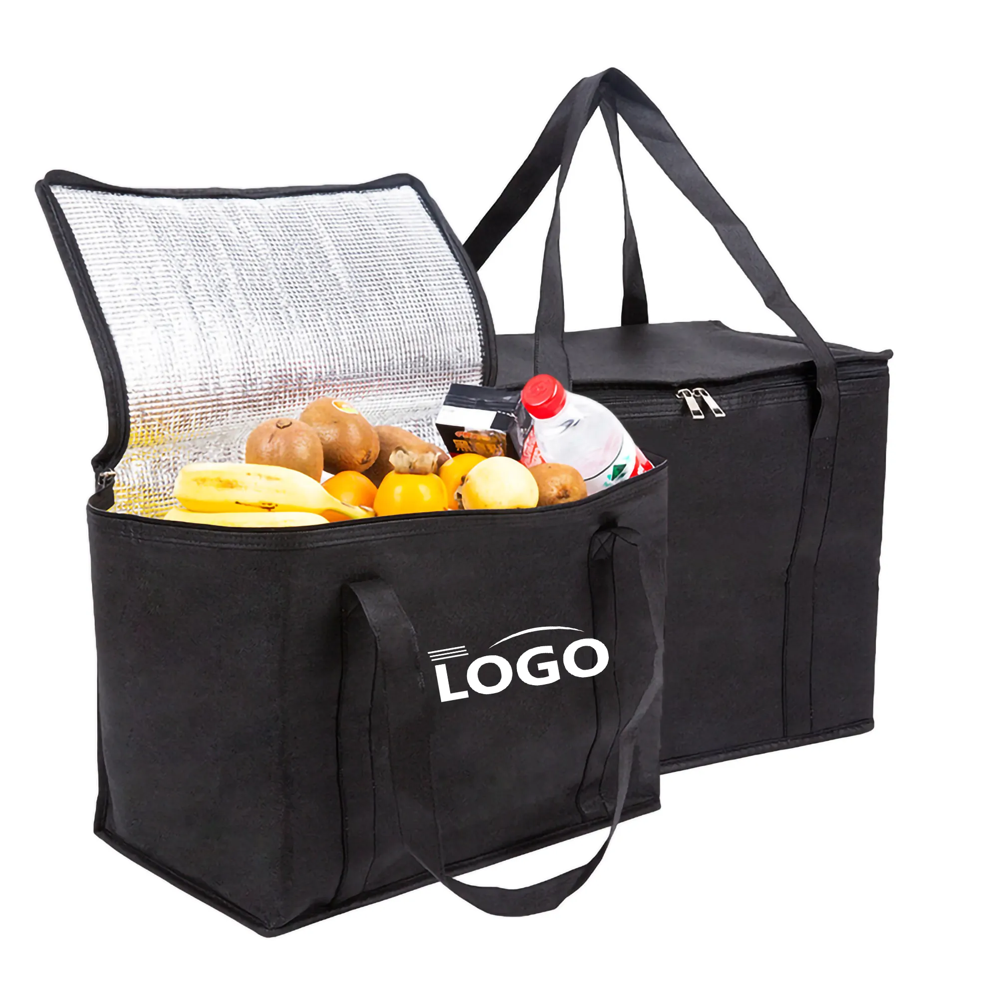 MOQ 20PCS Insulated Reusable Grocery Bag 2