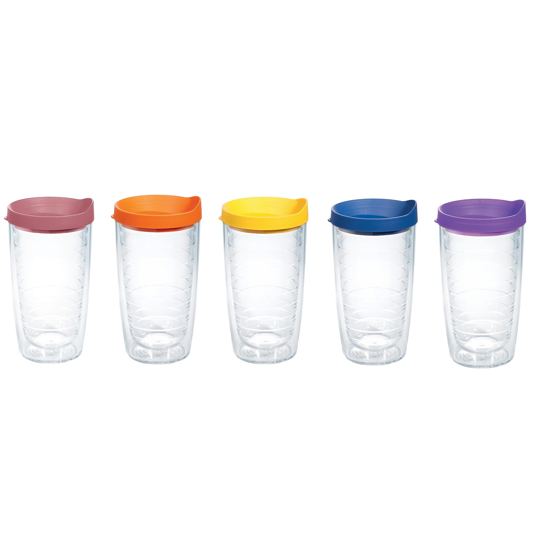 16 Oz. Insulated Double Wall Tumbler W/Lid 2