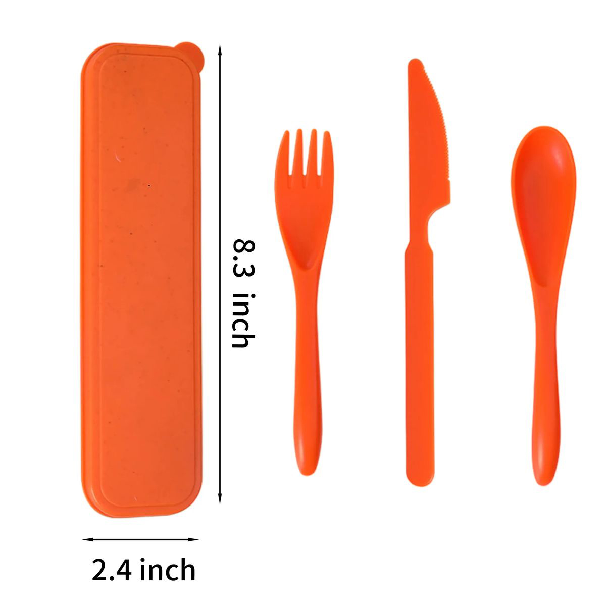 Wheat Straw Cutlery Set Three Pieces 9