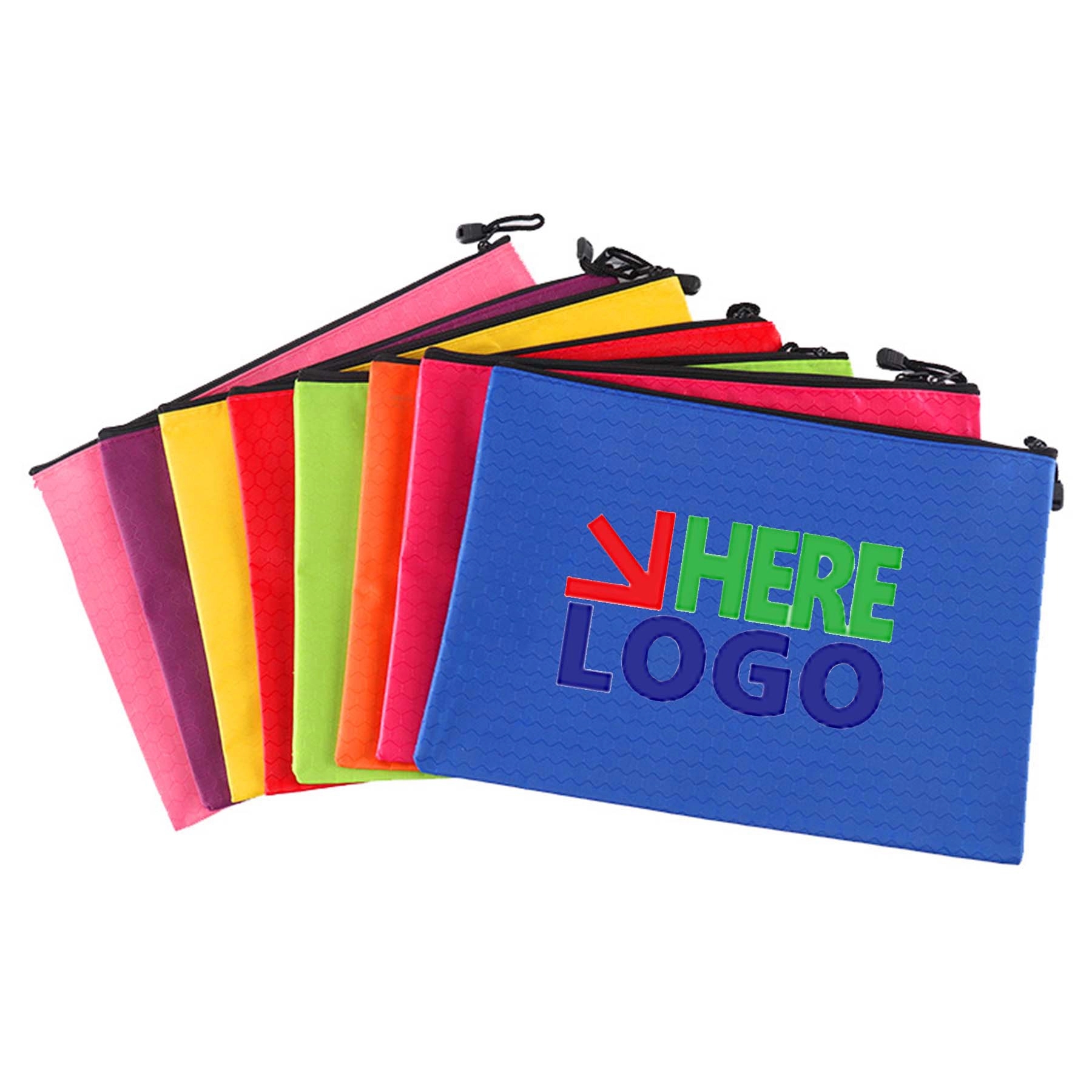 A4 Waterproof PVC Zipper Bag