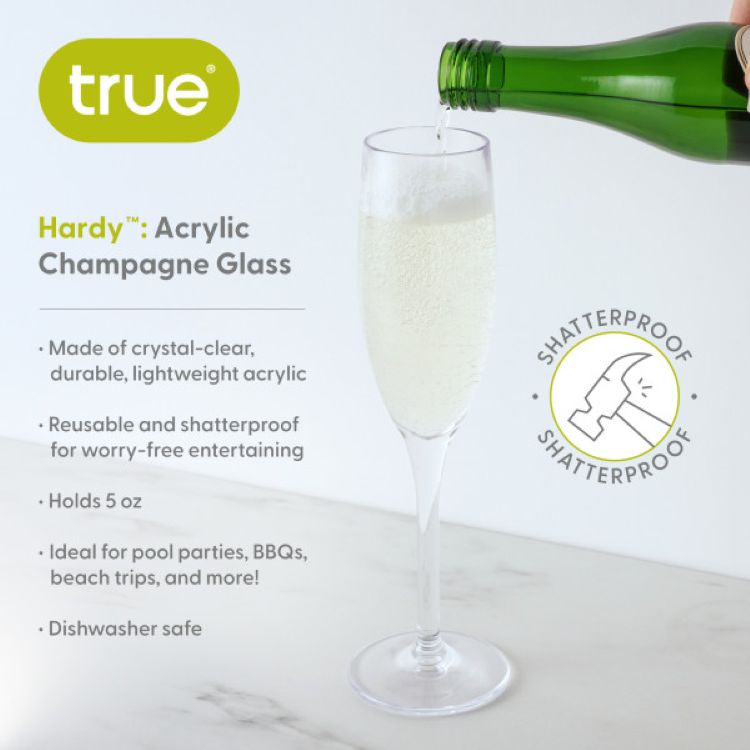 True® Hardy™: Acrylic Champagne Glass 3
