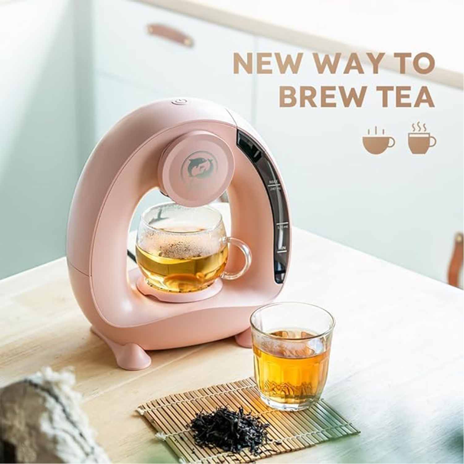 Kitchen Office Automatic Mini Drip Coffee Brewer 7