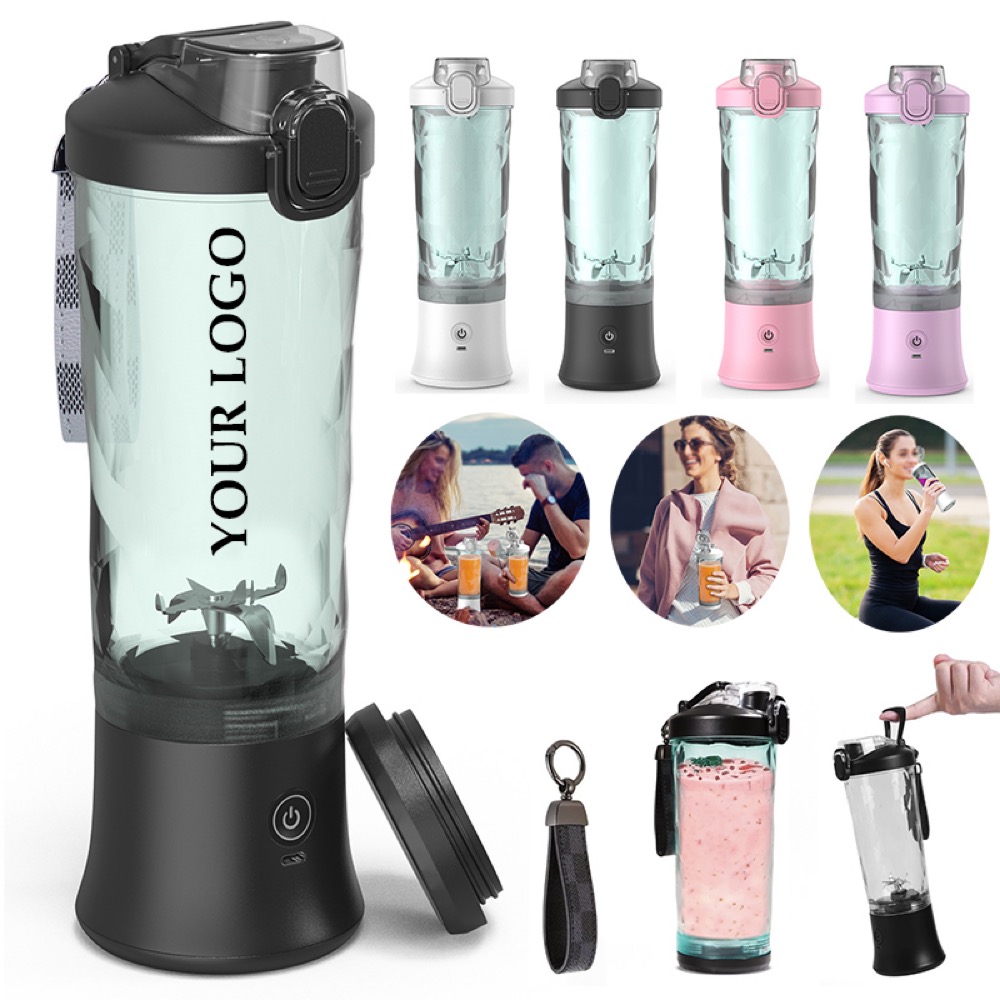 20 OZ Electric Protein Shaker Bottle with Insulated Sleeve 6
