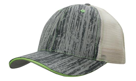Wood Printed With Mesh Back 3
