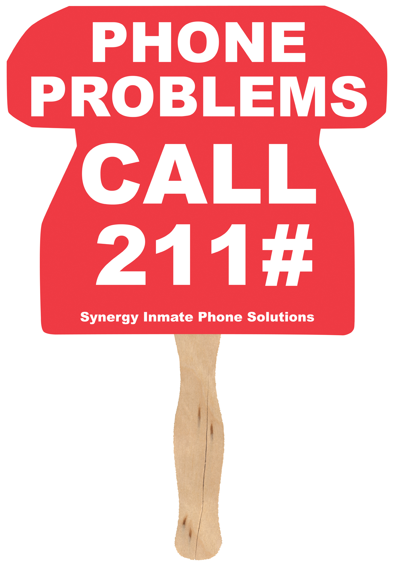 Single Side Telephone Shaped Fan