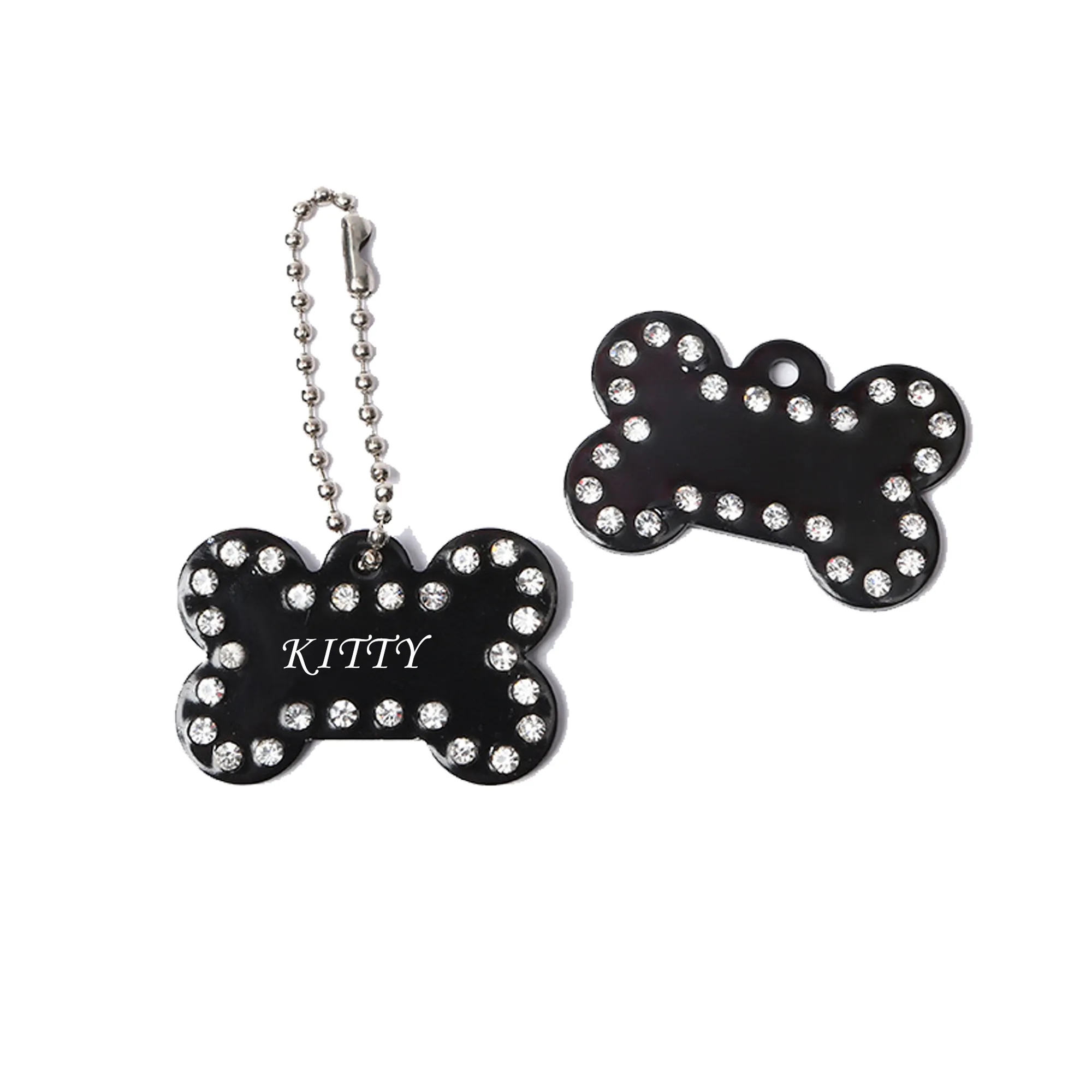 Alloy Dog Necklace Tag 4