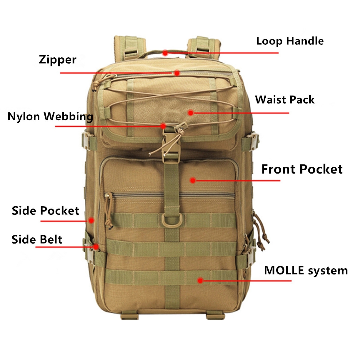 Military Tactical Backpack 1