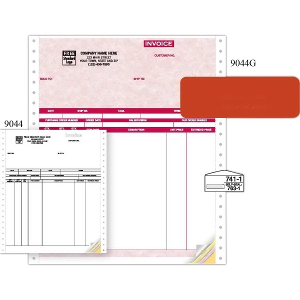 Invoices, Continuous, Parchment 1