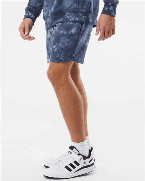 Unisex Tie-Dyed Fleece Shorts - PRM50STTD 12