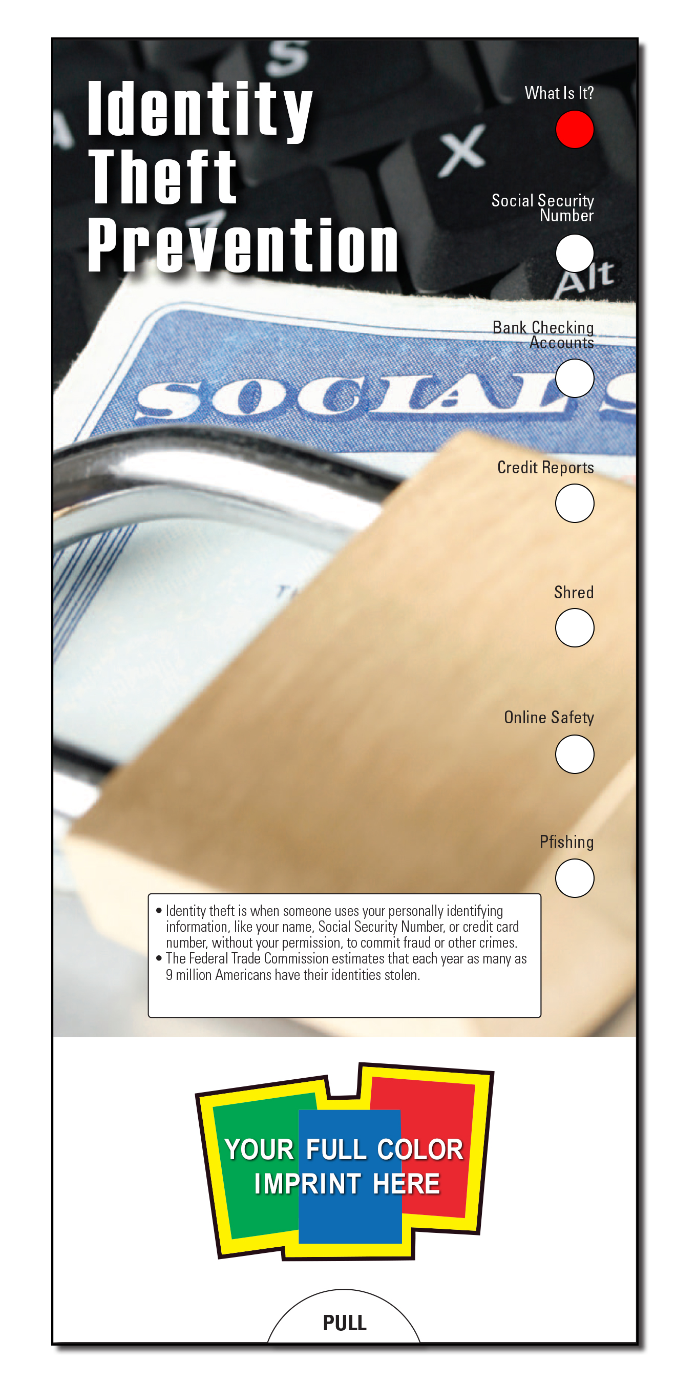 SLIDE CHART - Identity Theft Prevention Slide Chart 2