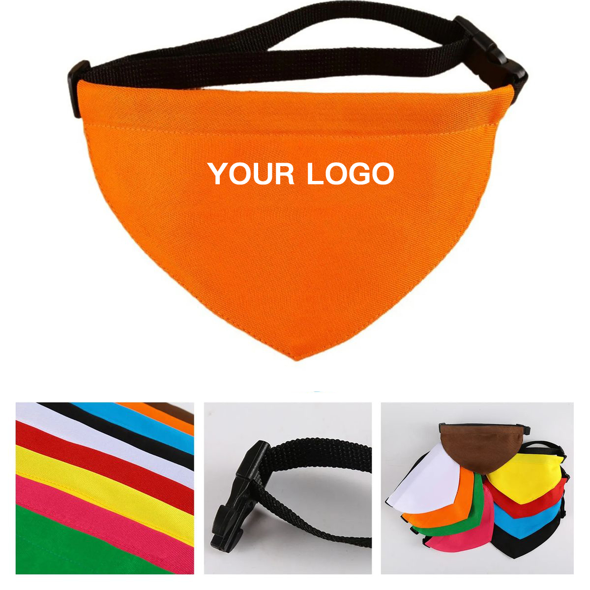 Lightweight Oxford Pet Neck Bandana 11