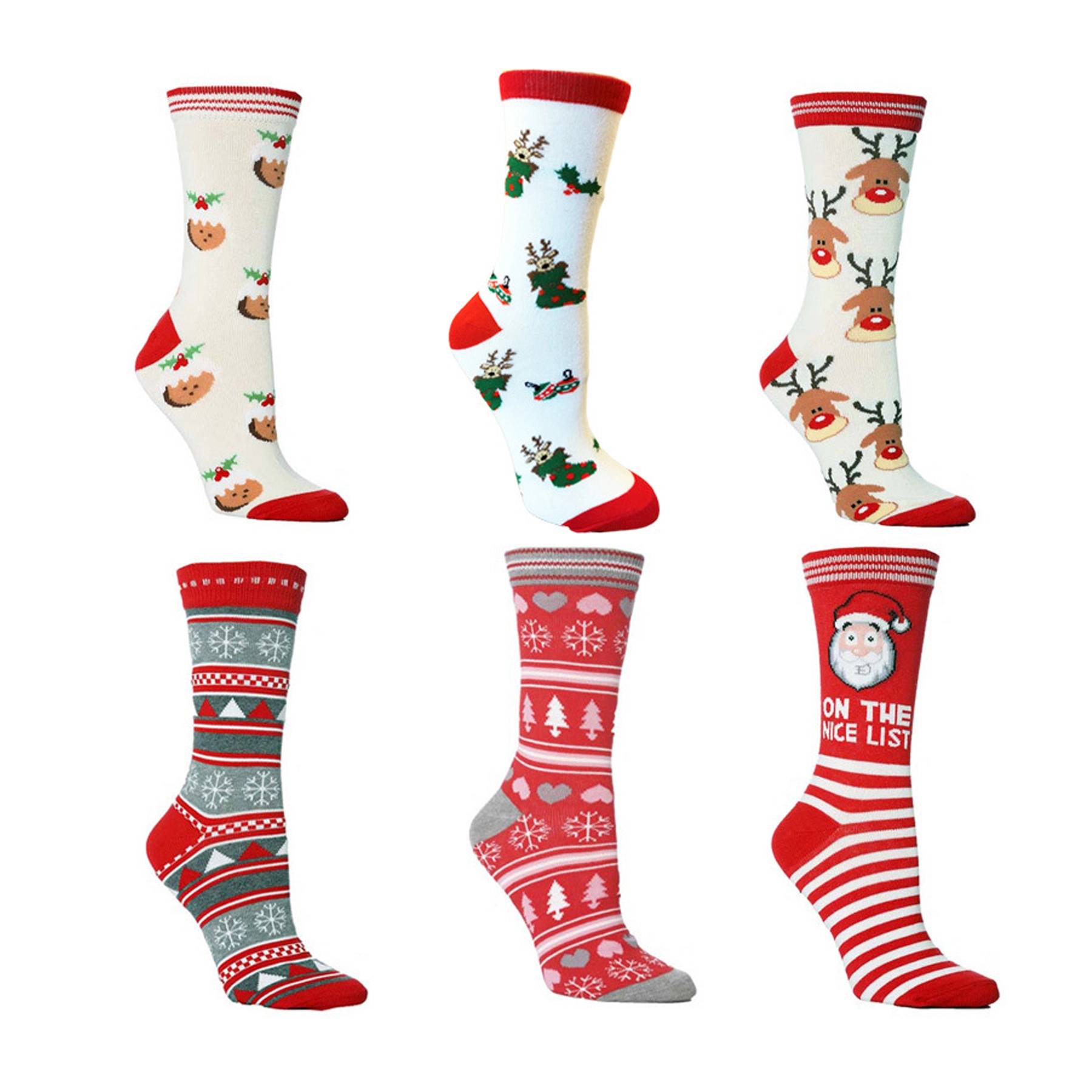 Home Christmas Slipper Socks Winter Soft Cotton 3