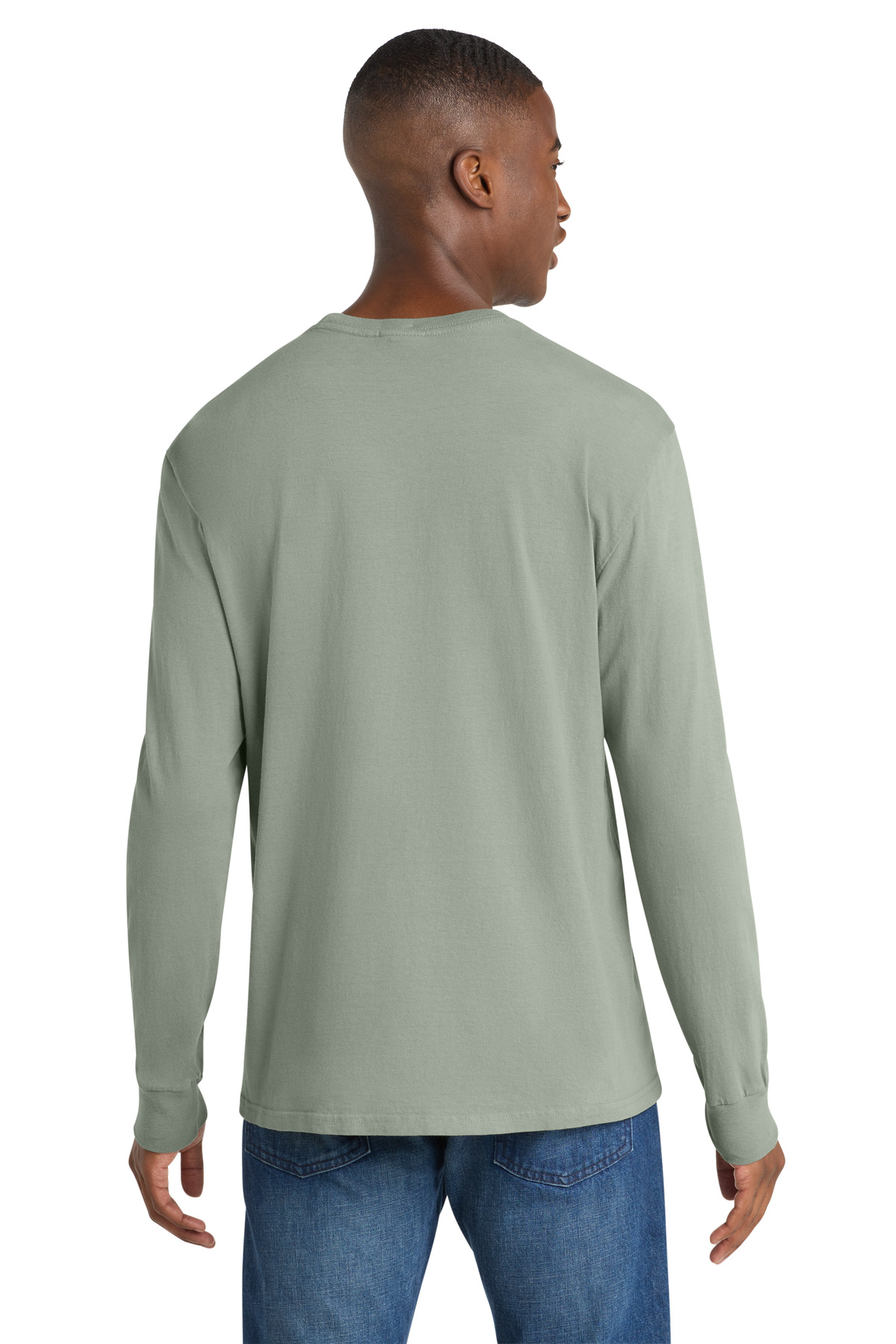 Port & Co Beach Wash Garment-Dyed Long Sleeve Tee PC099LS 73