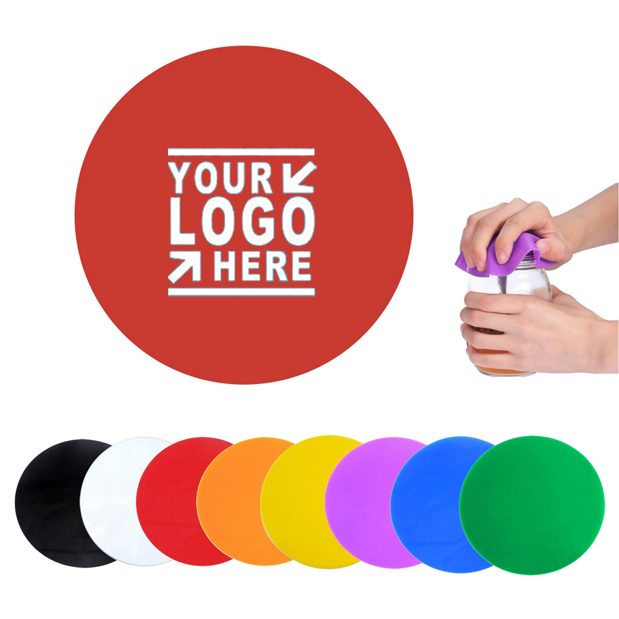 Silicone Bottle Opener Gripper Mat 6