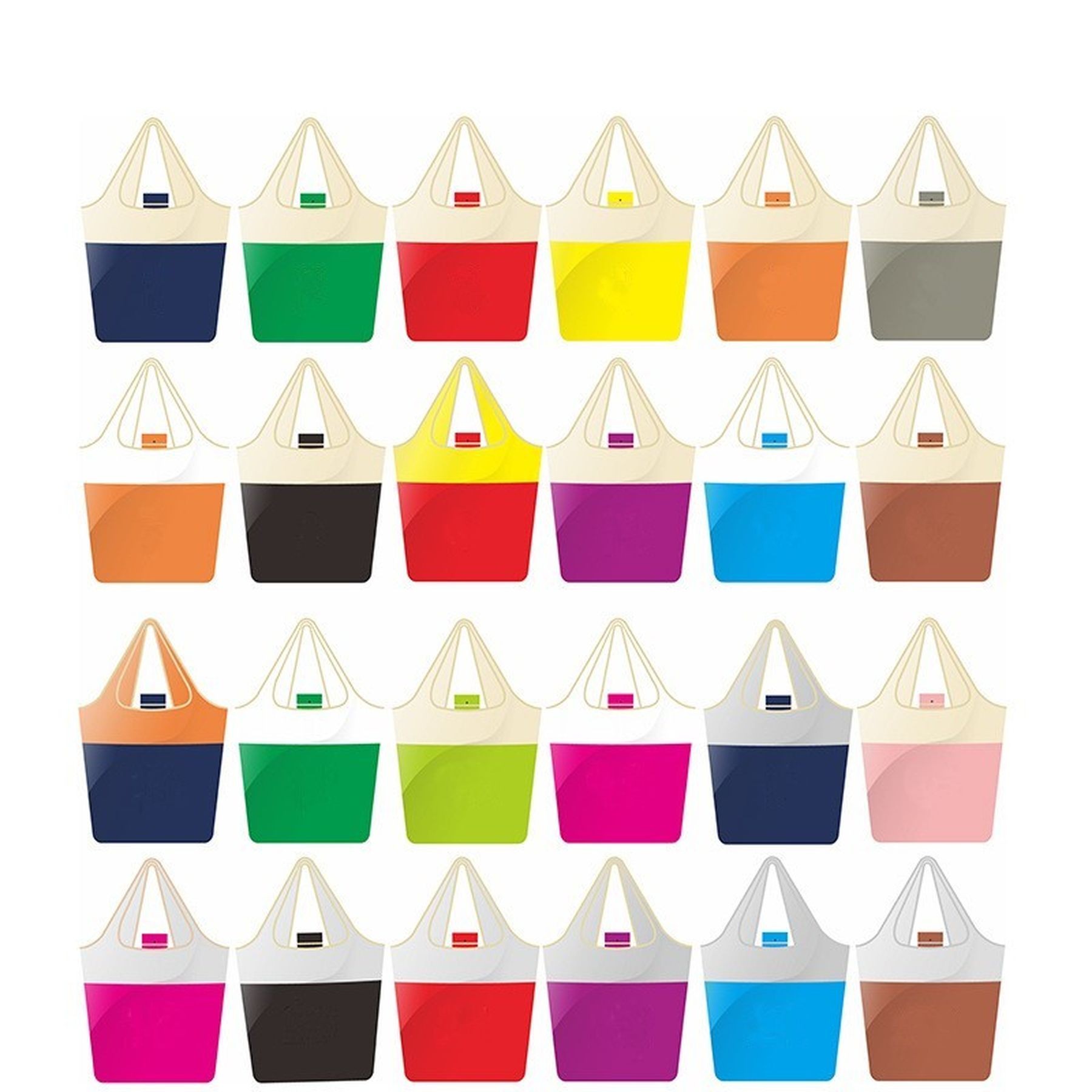 PRET Reusable Grocery Bags Foldable Shopping Bags 6