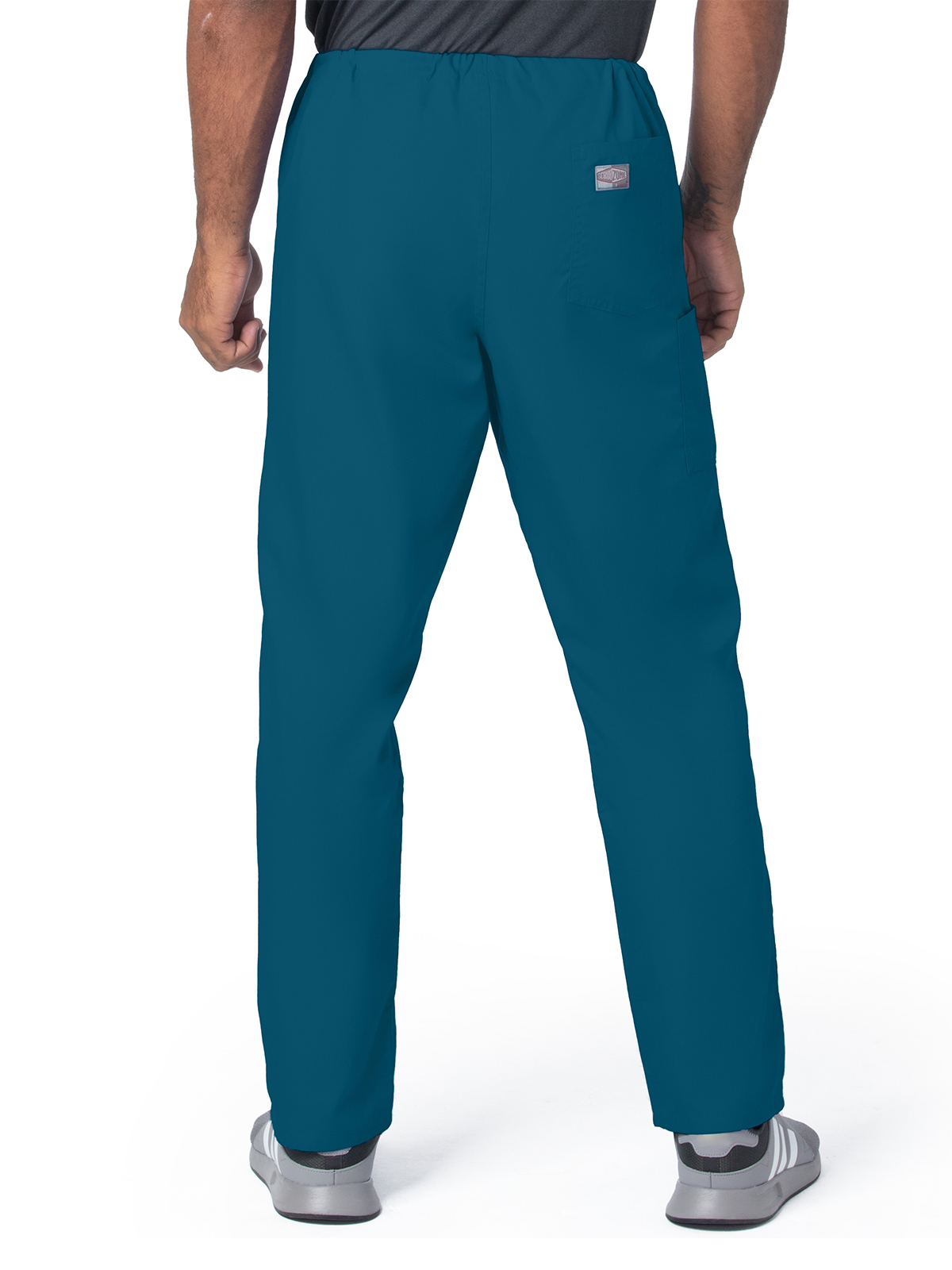 Landau - ScrubZone - Unisex Two-Pocket High Rise Waist Straight Leg Pant 32