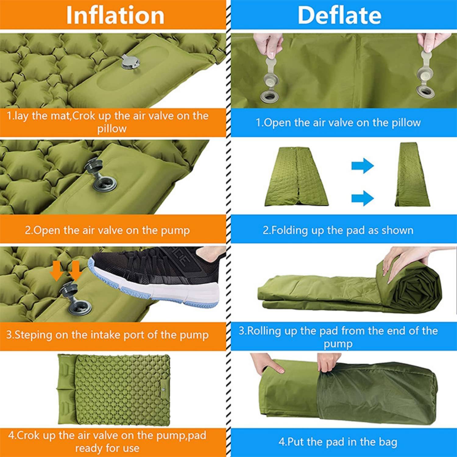 Double Camping Sleeping Pad 3