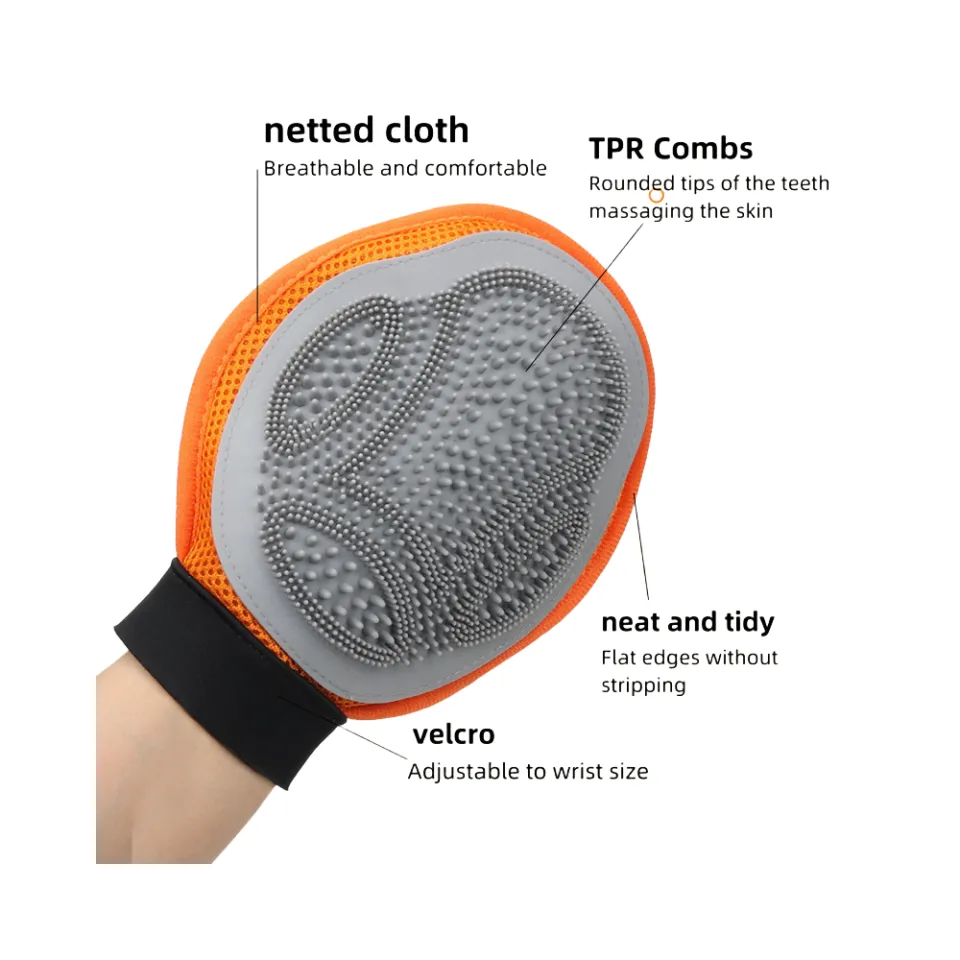 Pet Grooming Glove 4