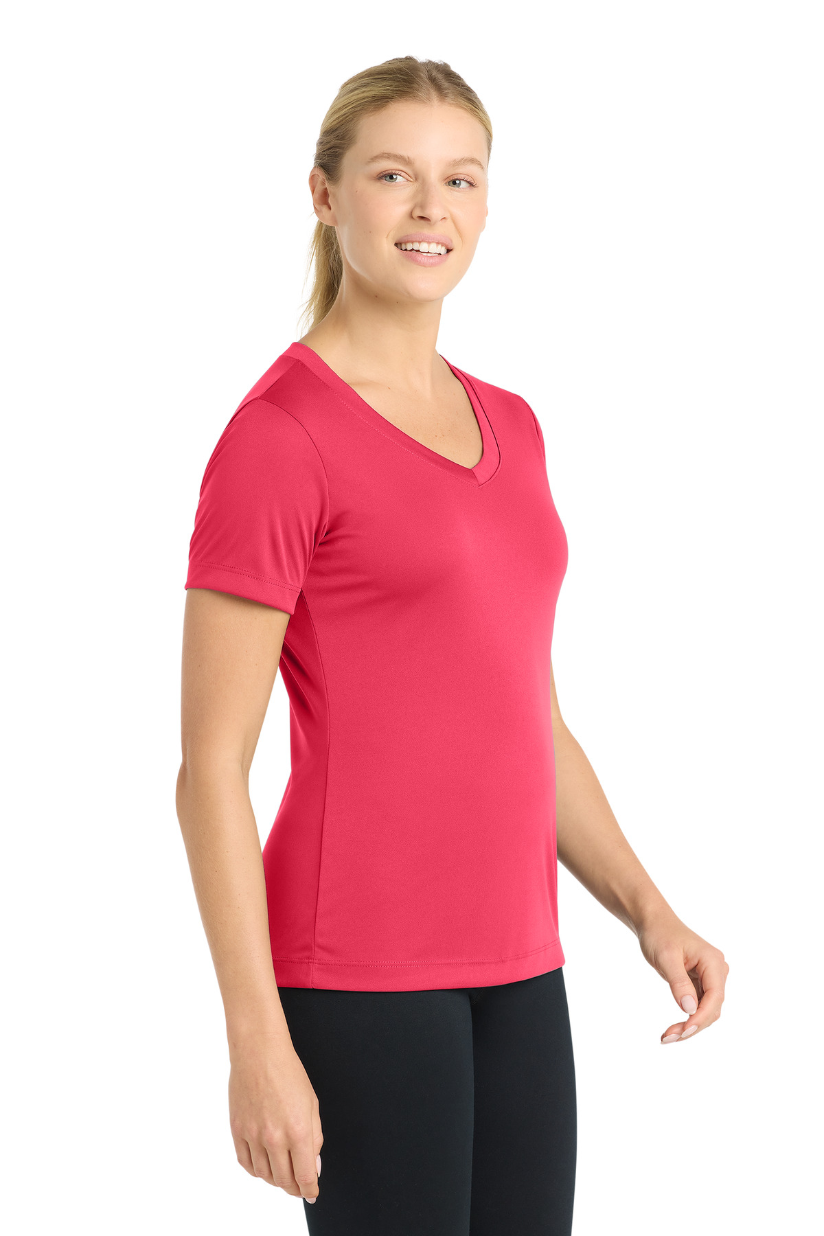 Sport-Tek Women's PosiCharge Competitor V-Neck Tee. LST353 116
