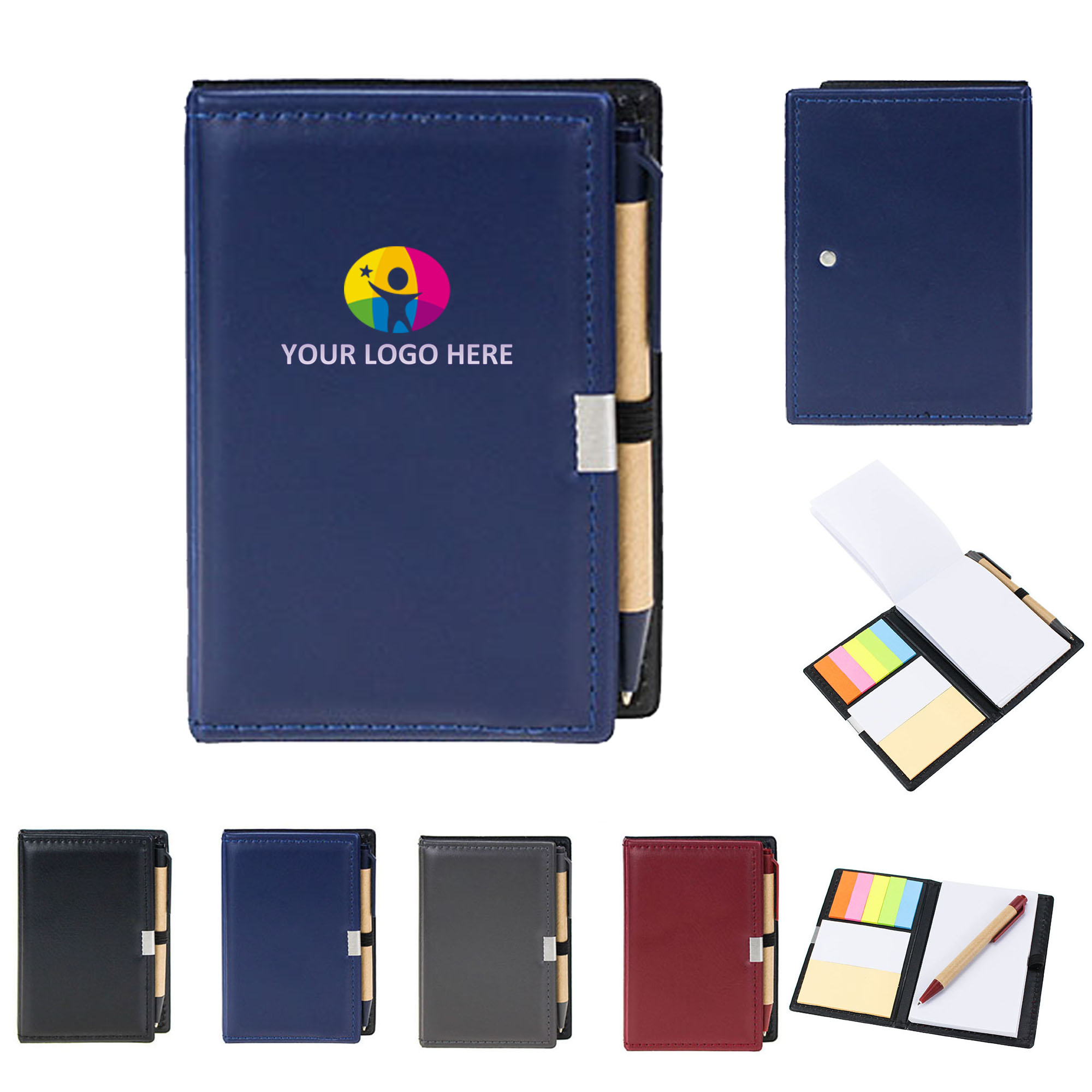 7 Line Dotted Diary Colored Stickers Pen Set 3