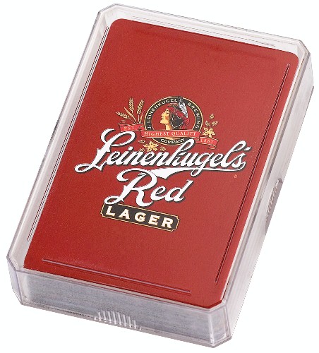 Single Clear Poker Playing Card Box