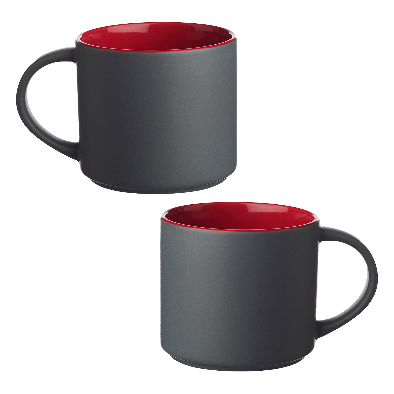 Stackable Matte Finish Ceramic Mug, 16 oz. 2