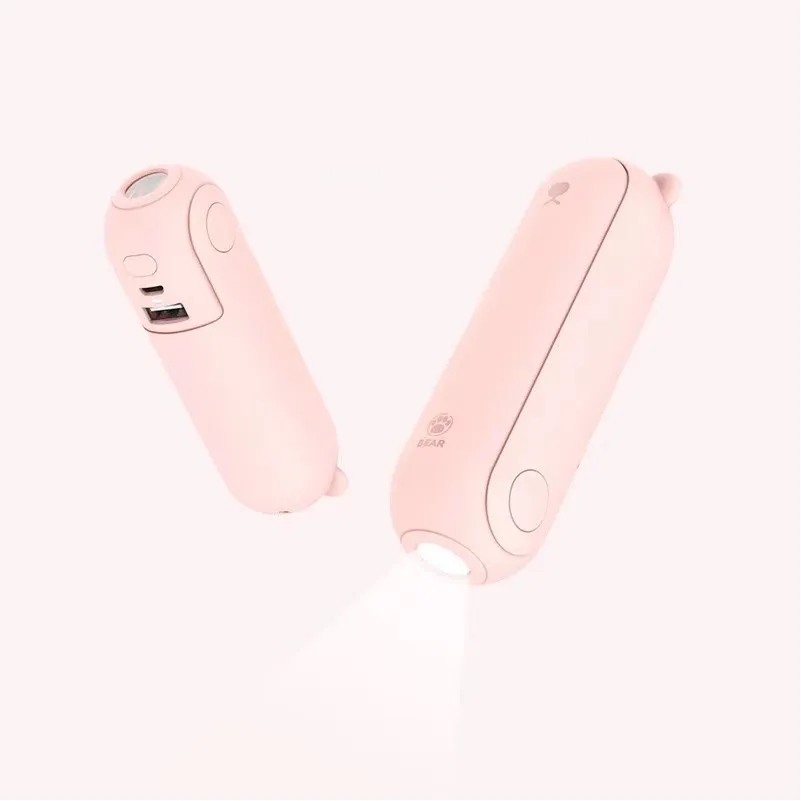 Portable Fan w/Power Bank & Flashlight 2