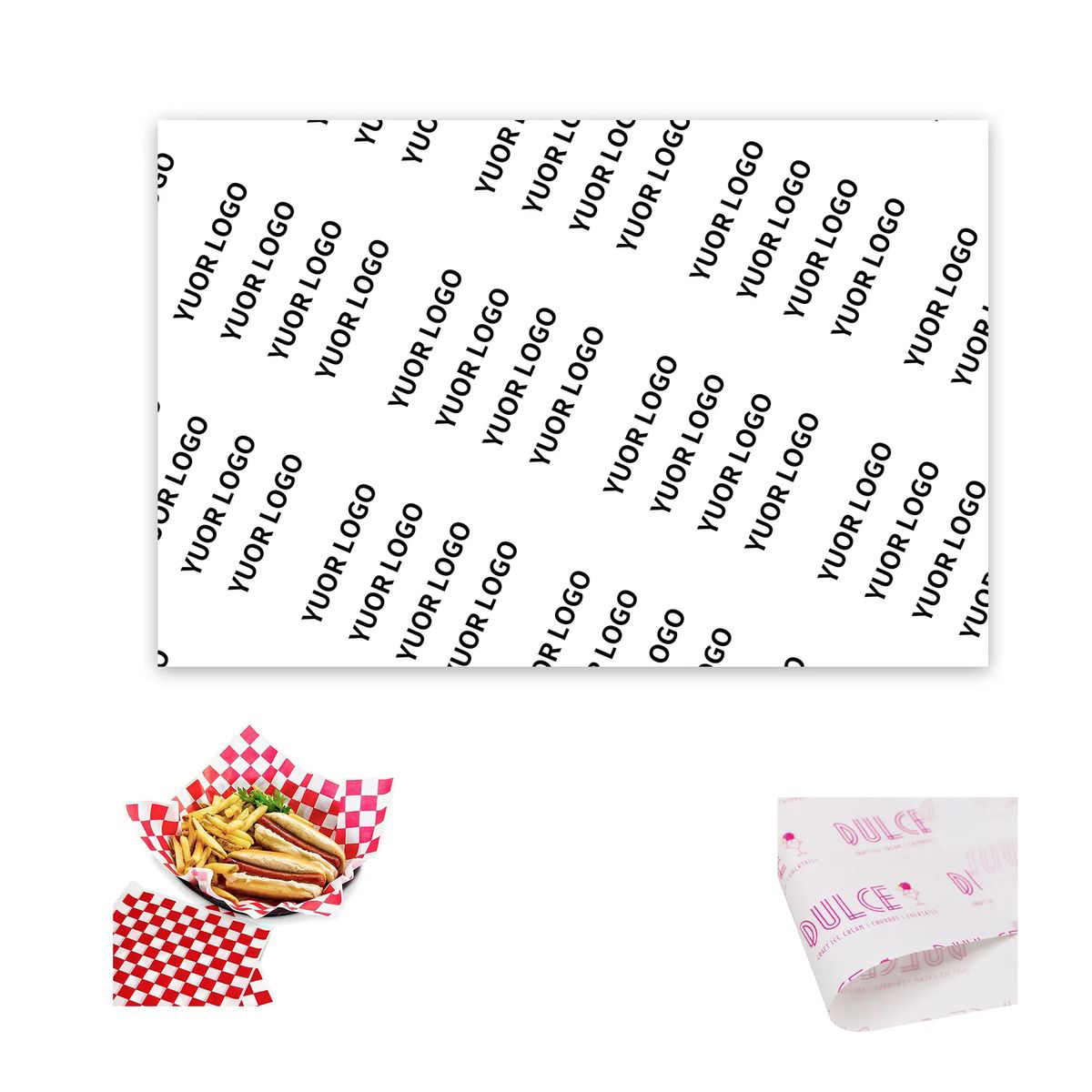 Oil Absorbing Paper for Burgers and Fries 5