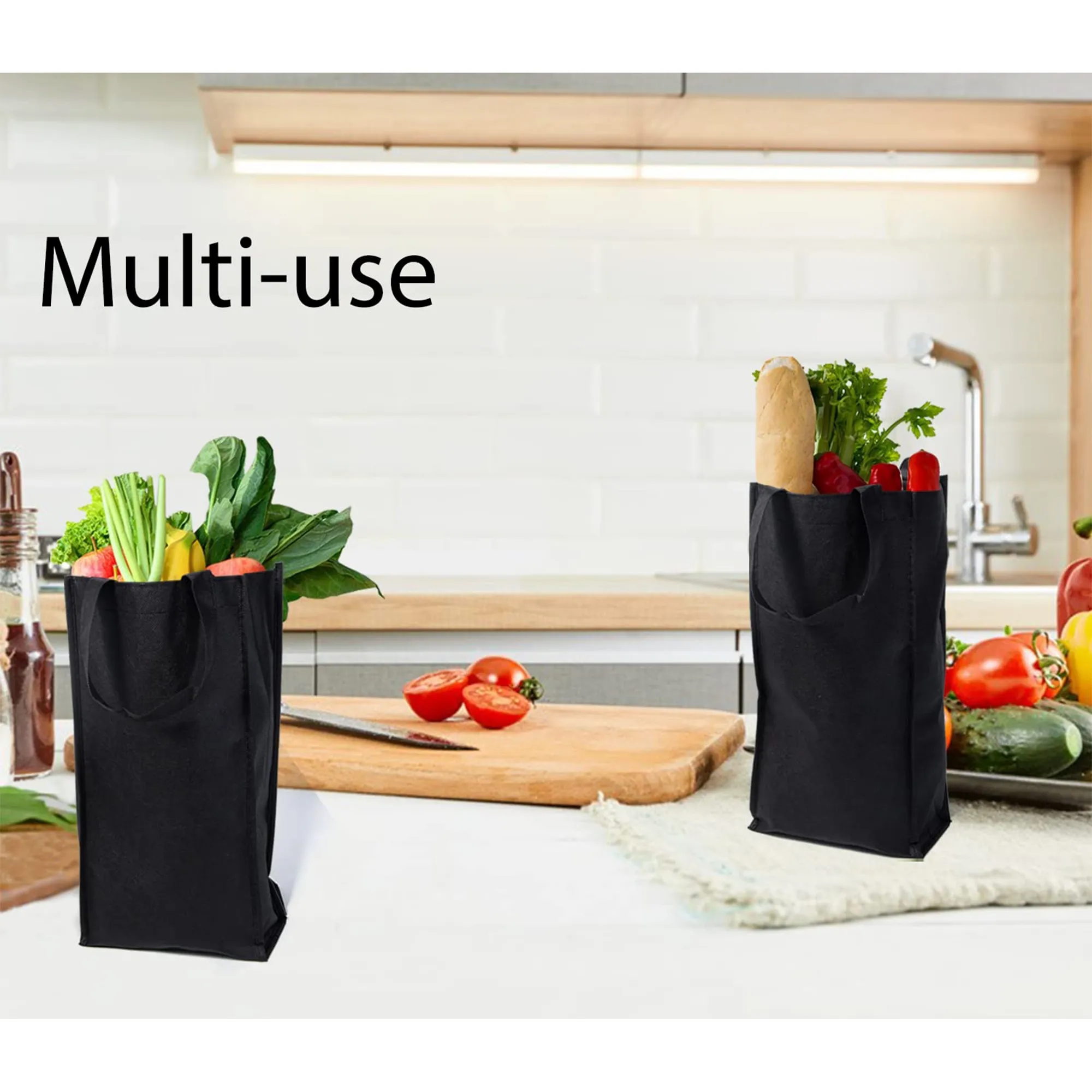Reusable Non Woven Wine Bottle Gift Bag 1