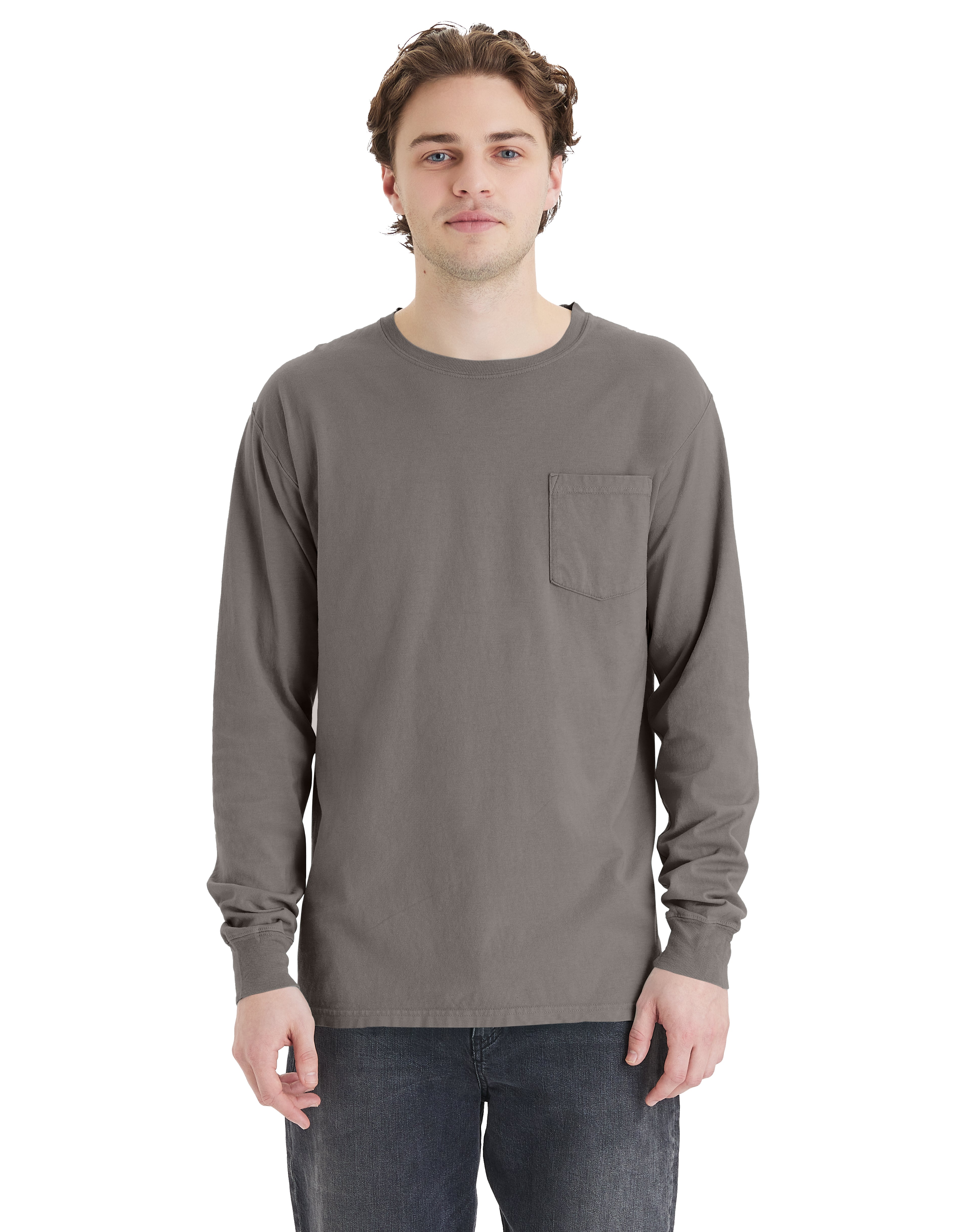 ComfortWash Long Sleeve Pocket T-Shirt 5