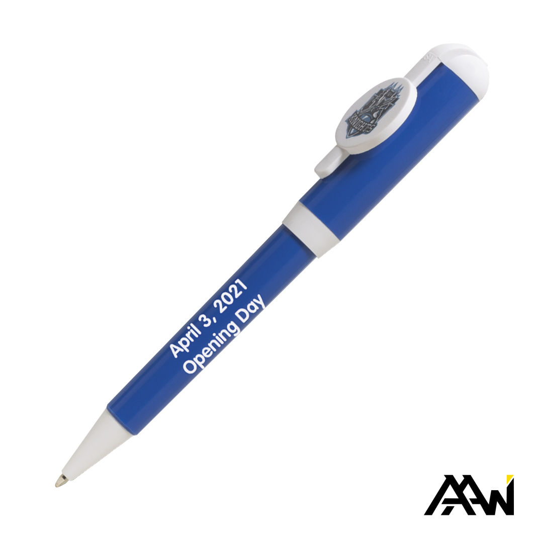 Jumbo VividPrint™ Billboard Twist Pen - White Accent 3