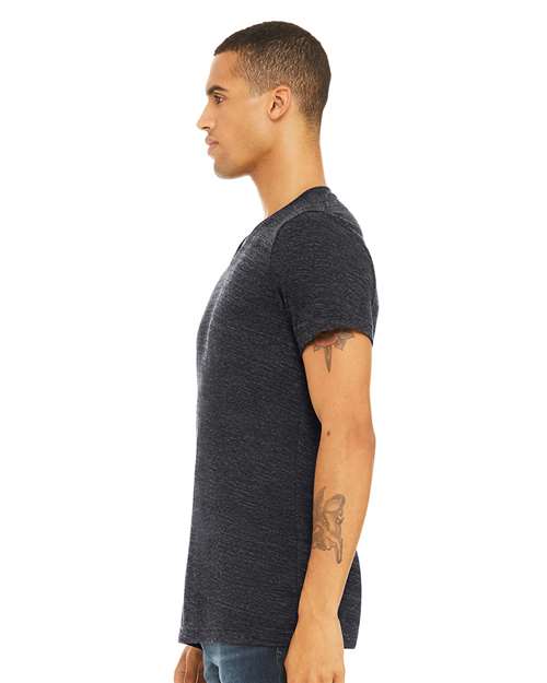 Unisex Textured Jersey V-Neck Tee - 3655 84