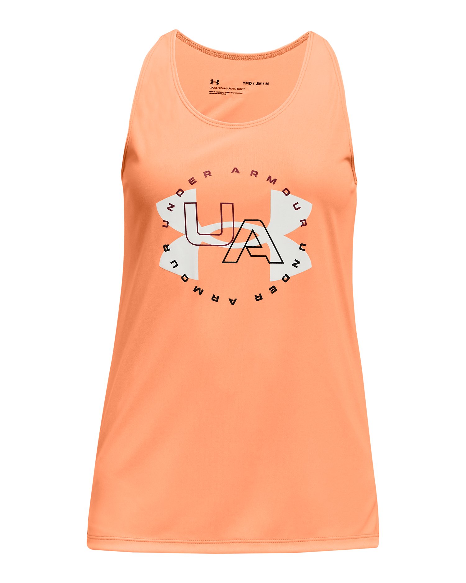 UA Tech Big Logo Girls' Tank 11