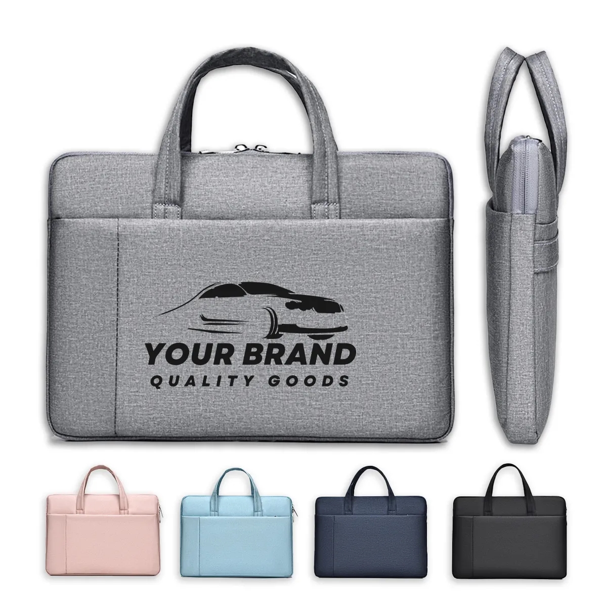 15.6 Inch Laptop Sleeve Carrying Case Handbags Messenger Bag 4