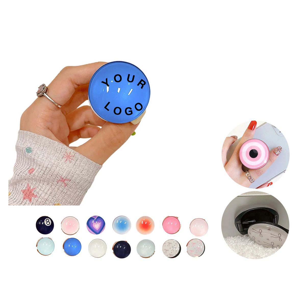 Rotating Phone Ring Stand for Hands Free Viewing 5