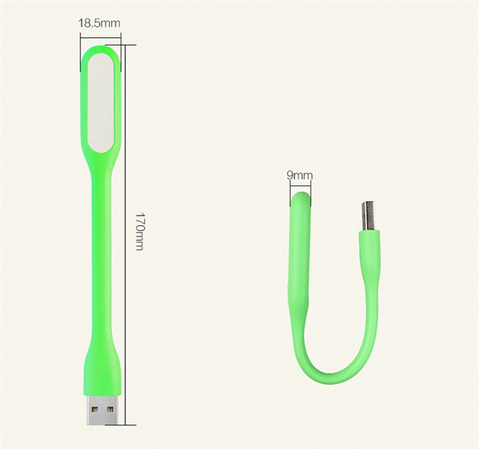 USB Desktop Light 360 Degree Flexible Twisted 2