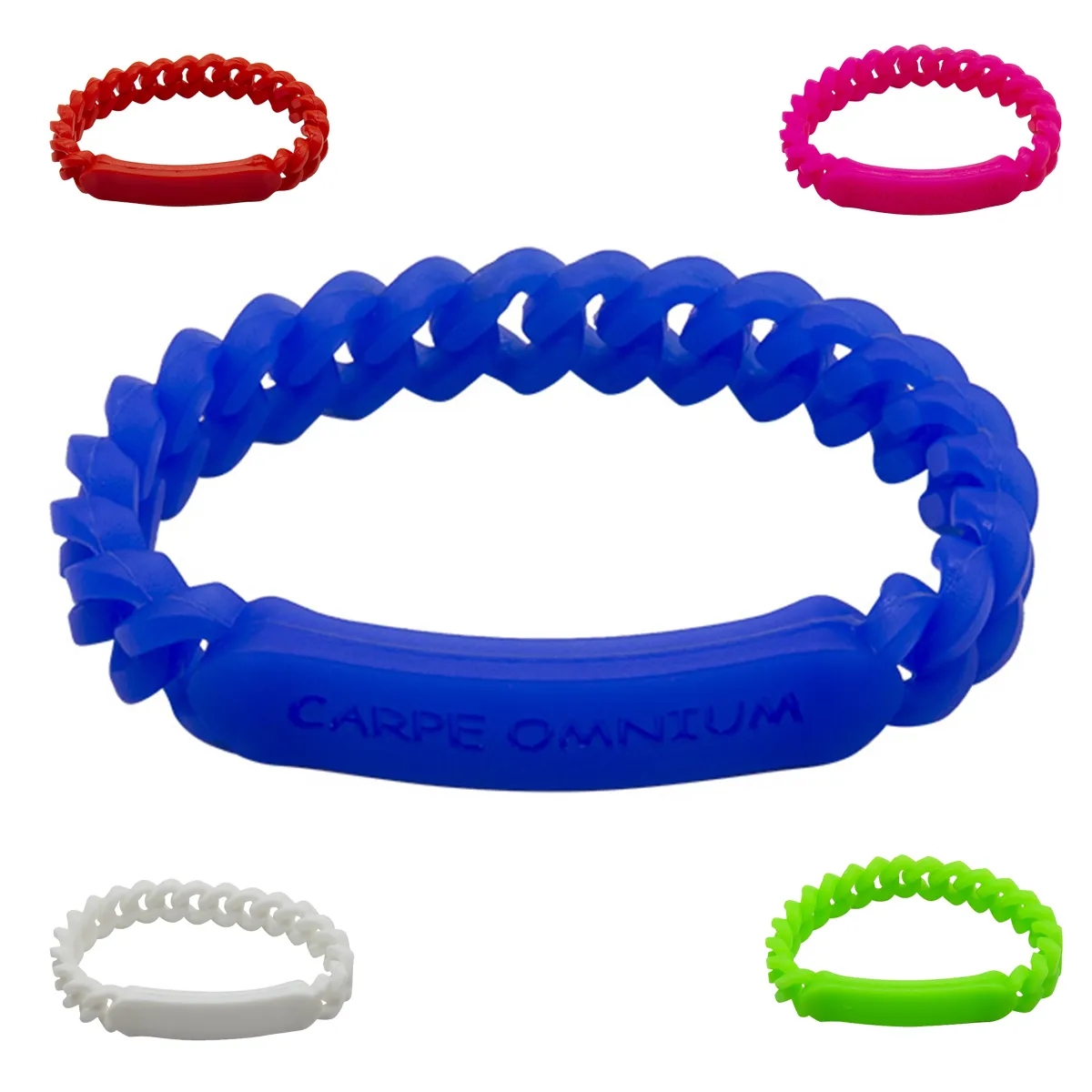 Webbing Silicone Wristbands 2