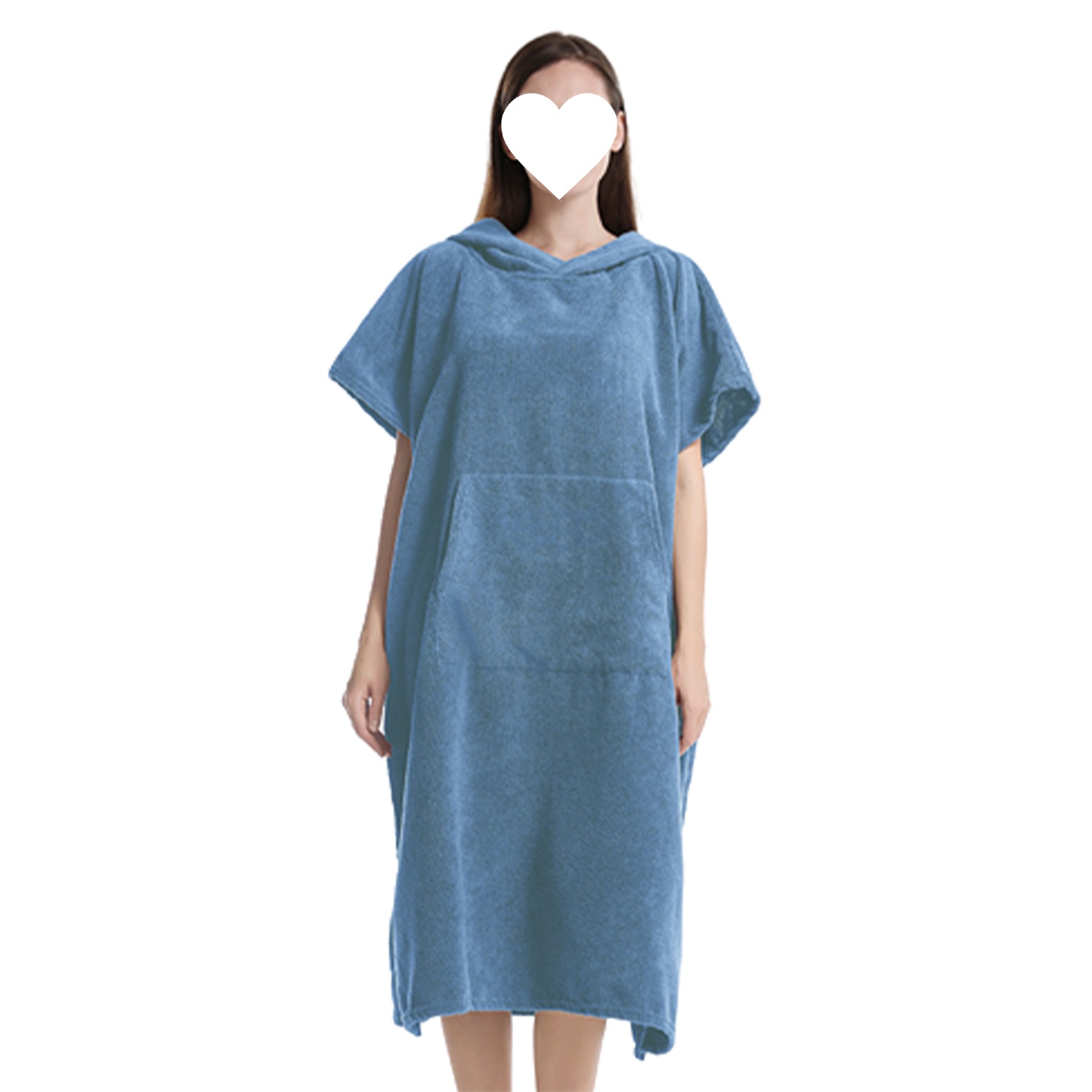 Poncho Hooded Beach Towel 4