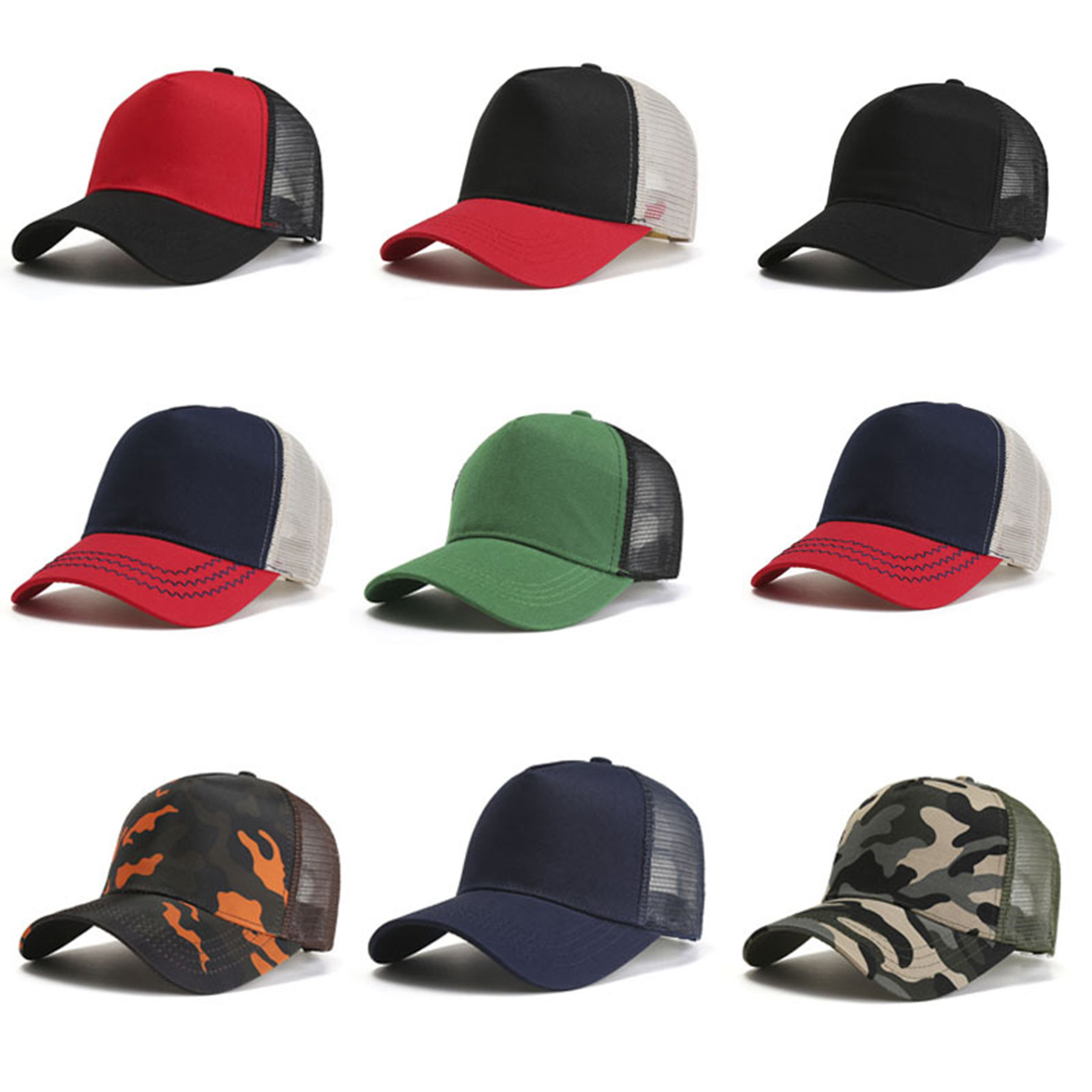 Mesh Back Premium Trucker Cap 2