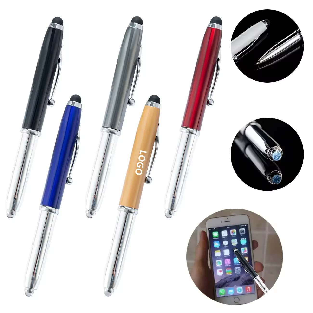 Volt Ballpoint Pen with LED Light 1