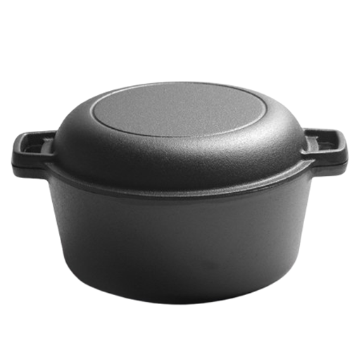 Double-Handle Cast Iron Skillet 4