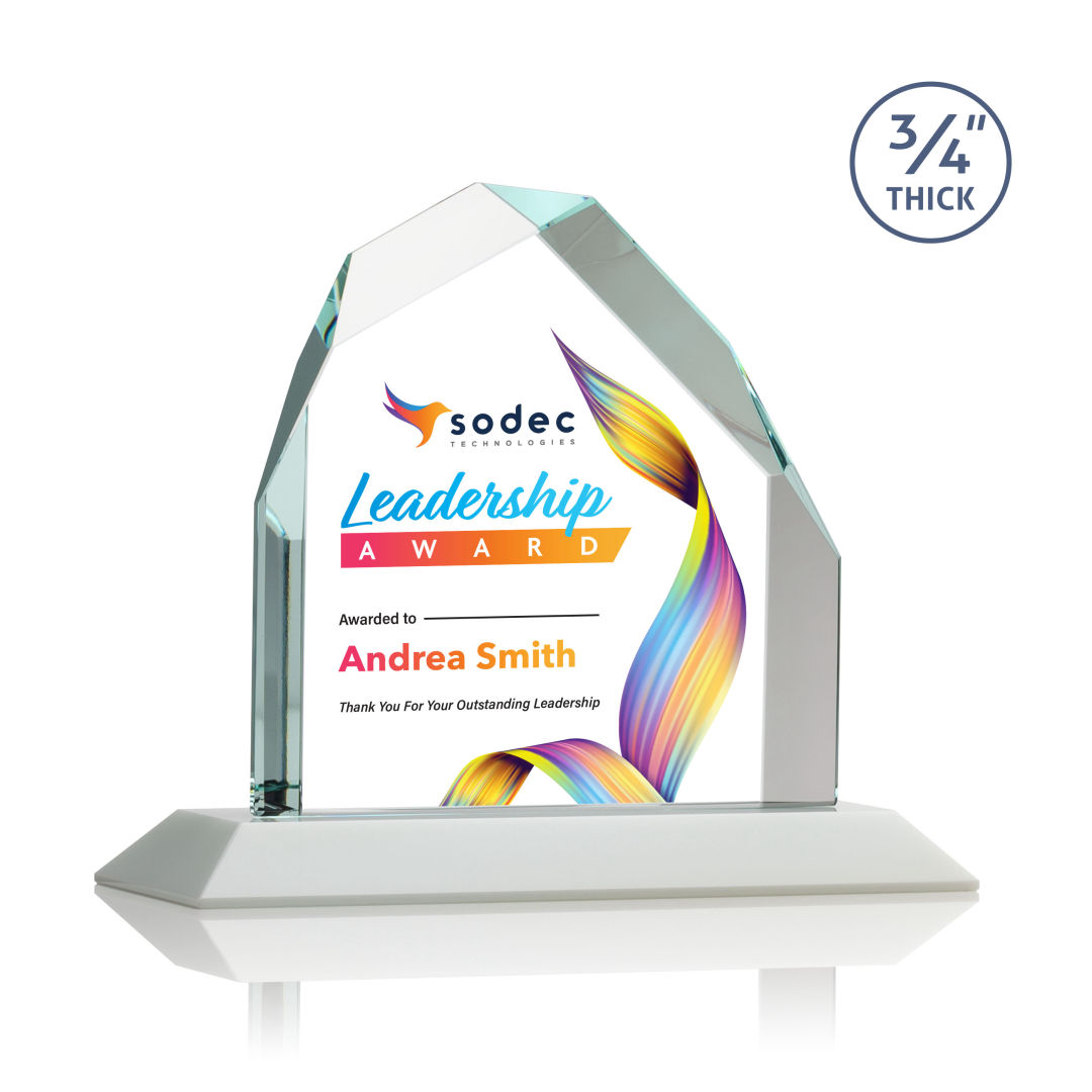 Austere Peak VividPrint™ Award - White 6