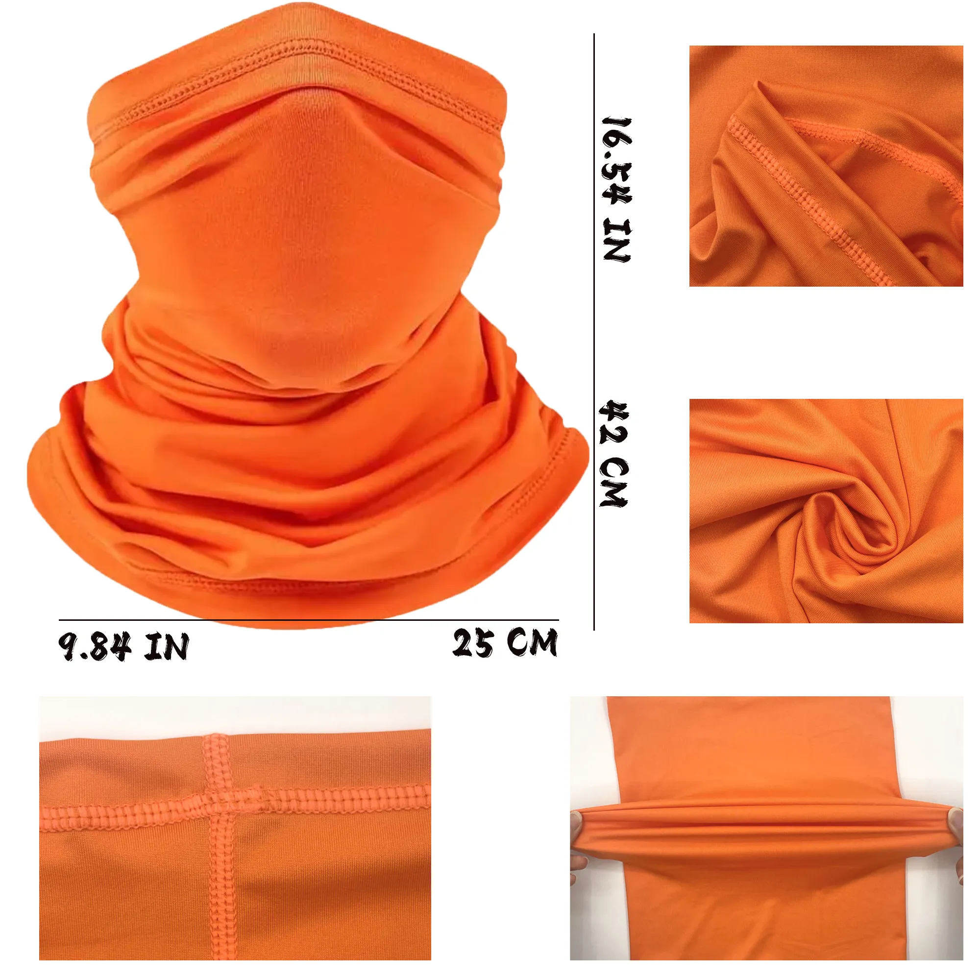 Outdoor Ice Silk Neck Gaiter Face Mask 4