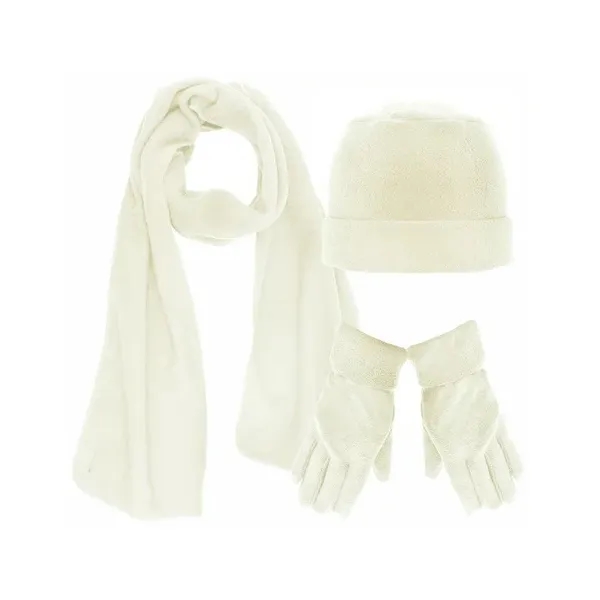 Polar Fleece Hat Scarf And Gloves 6