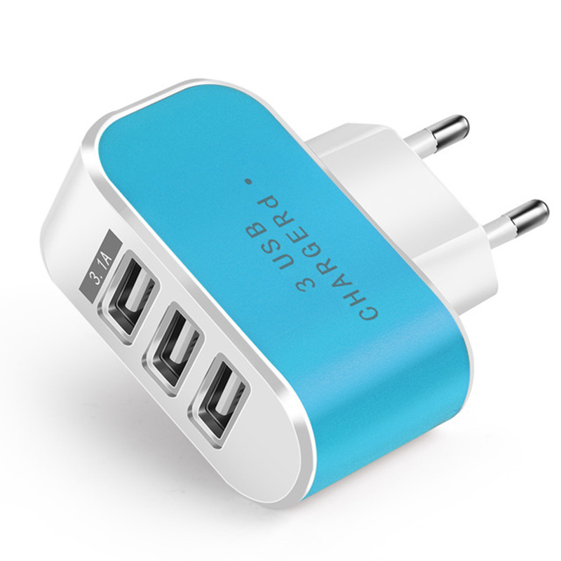 3 In 1 USB Charger With LED 2