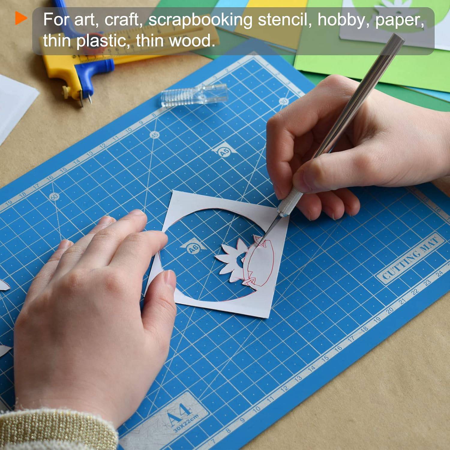 Art Craft Knife Set w/ Plastic Storage Box 3